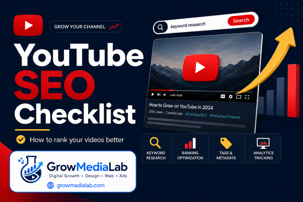 Basic SEO checklist for ranking YouTube videos